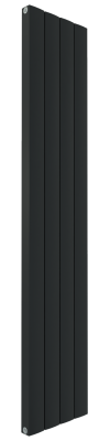 Радиатор Solid 1830x10 RAL 7021 Мат Вертикальный настенный