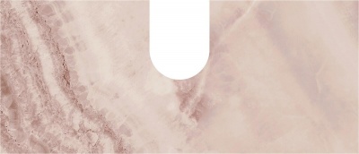 Столешница CONO Onice розовый (задняя стенка)