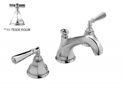Смеситель для раковины, Nicolazzi, Teide Four, цвет-Satin Nickel
