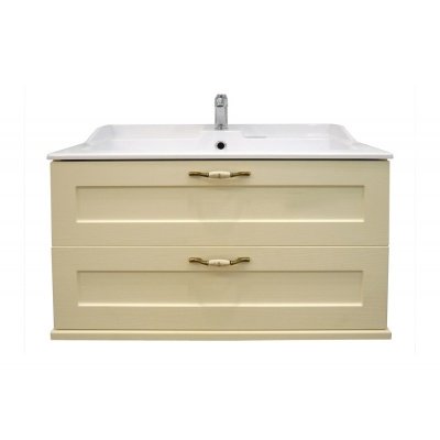 Тумба под раковину Акватон Леон 80 (бежевая)