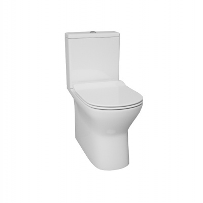 Унитаз напольный безободковый Delice Beatrice Compact с бачком и сиденьем Soft Close (микролифт)