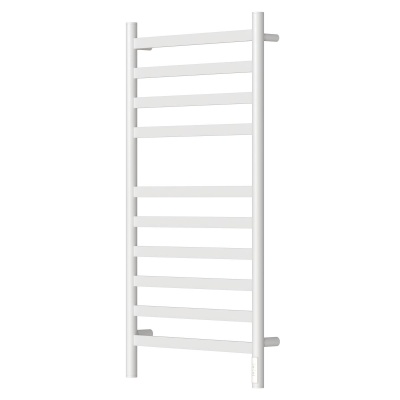 Полотенцесушитель электрический Point Селена PN16850W П10 500x1000, диммер справа, Белый