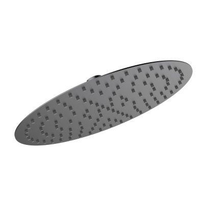Верхний душ CLEVER SLIM INOX AIR Ø300, нерж. сталь, оружейная сталь