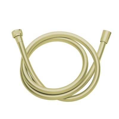 Душевой шланг CLEVER, 1,75 м-1/2", ПВХ, брашированное золото