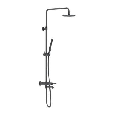 Душевая стойка DAMIXA Scandinavian Pure 936740300 черный матовый
