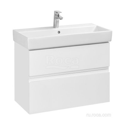 Модуль под раковину Oleta 76х37,4х54,8 см, белый глянец