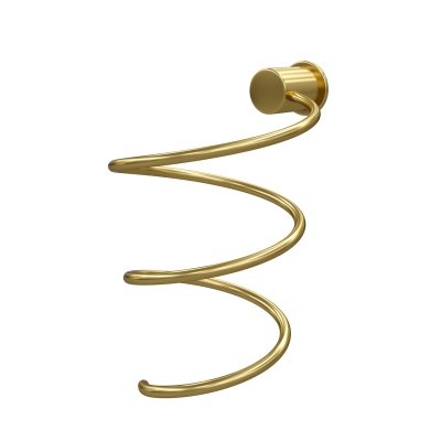 NEW K-1080BRUSHED GOLD Держатель фена