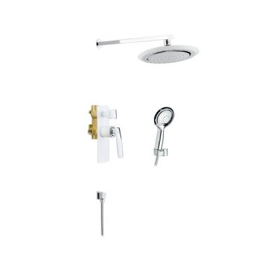 Душевая система встроенная Timo Helmi SX-4069/00-16SM 2100 хром-белый