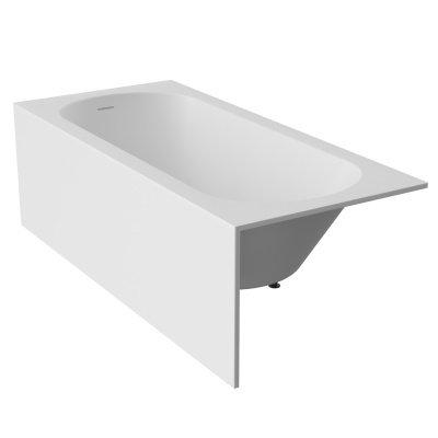 Экран фронтальный WHITECROSS (белый мат) иск. камень 1102.1XXXX.200