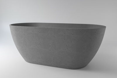 2.01.001.44.4 Ванна VENUS Nano Concrete  168x80 бетон HOLBI