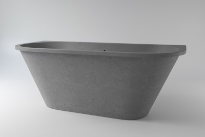 2.01.003.44.4 Ванна GALATEA Nano Concrete 170x77 бетон HOLBI
