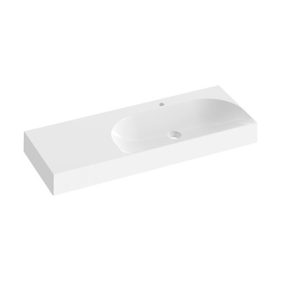 Умывальник Ravak Lite 120/80 Л, с отверстием, без перелива