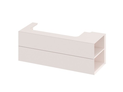 Тумба под умывальник Ravak SD Lite 120 П, Alabaster Pink