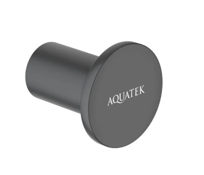 Крючок Aquatek Лира AQ4401MB, цвет черный матовый