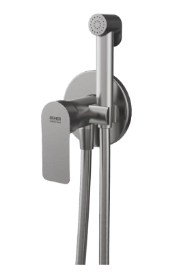 Гигиенический душ REMER infinity xv со смесителем скрытого монтажа никелированная сталь I65WXV