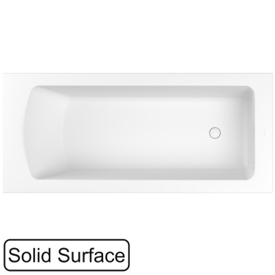 Ванна WHITECROSS Coin 180x80 (белый мат) иск. камень