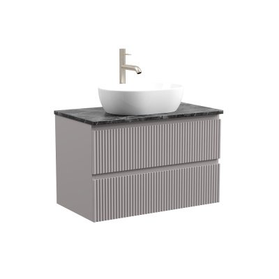 Sancos Тумба подвесная Snob R, два ящика, доводчики, 790х445х500 Doha Soft