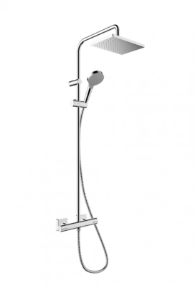 Hansgrohe Vernis Shape Showerpipe 230 1jet Green с термостатом хром 26319000