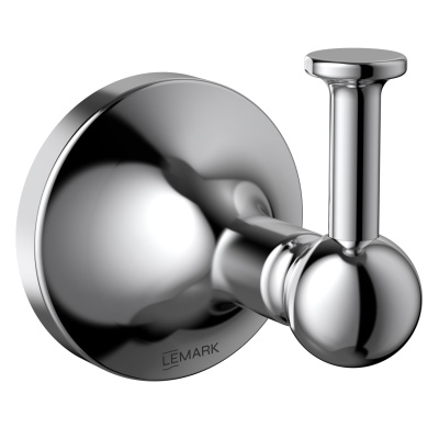 Крючок для полотенец Lemark Pushkin, сталь, хром