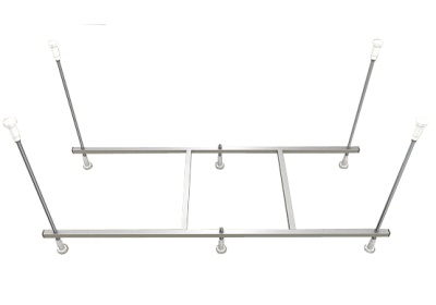 Сборный каркас к ванне AZARIO BELLA 180х70 см шпильки (AV.0023180K)