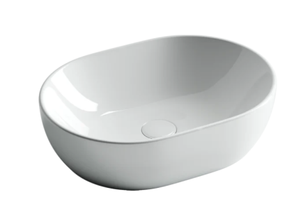 Накладная раковина Ceramicanova Element CN6019 48 белая, овальная