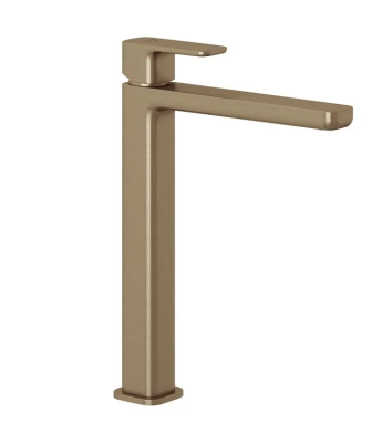 Смеситель для раковины Kludi Renon 42298N175, цвет брашированная бронза