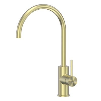 Смеситель ABBER Wasser Kreis 316 AF8114BG для кухни, брашированное светлое золото