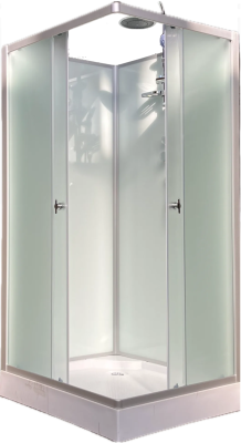 Душевая кабина Aquapulse 8508B fabric white