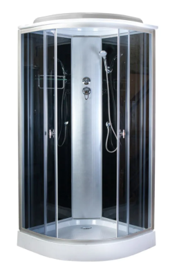 Душевая кабина Aquapulse 4023D grey black