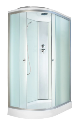 Душевая кабина AquaCubic 3126D R fabric white