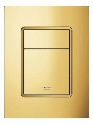 Кнопка смыва инсталляции Grohe 38732G золото брашированное