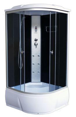 Душевая кабина AquaCubic 3102B grey black
