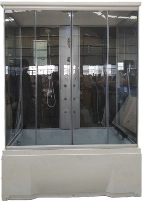 Душевая кабина AquaCubic 3312B grey black