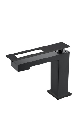 Смеситель Q для умыв. низ. BlackBlack_Комплект 141-BB