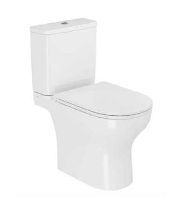 Унитаз-компакт напольный VitrA M50 9889B003-7200 безободковый VortexFlush с сиденьем микролифт белый санитарный фарфор