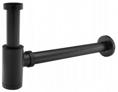 Сифон для раковины BOHEME 609-B черный