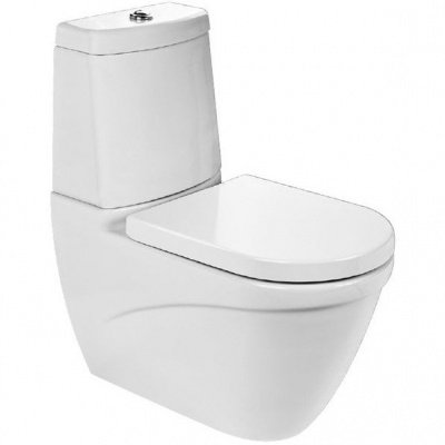 Чаша унитаза-компакт Bocchi Taormina 1017-001-0129 белая