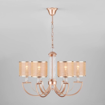 Подвесная люстра Eurosvet Licata 60099/6 перламутровое золото