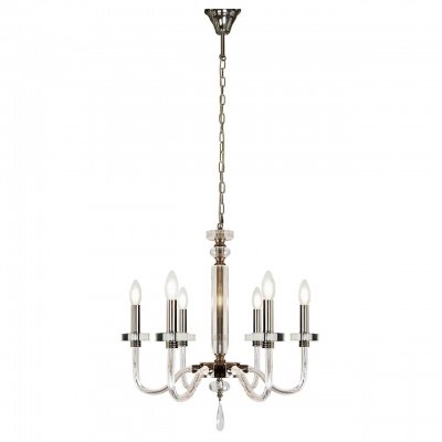 Подвесная люстра iLamp Vibe P9474-6 Nickel