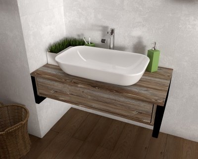 Тумба 1 MARKA Grunge Loft 100 дуб намибия У85847
