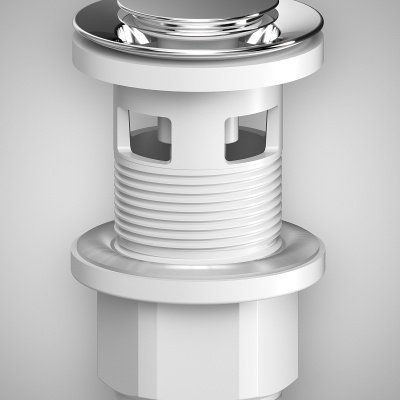 Донный клапан AM.PM хром F0700P00 для раковины с переливом