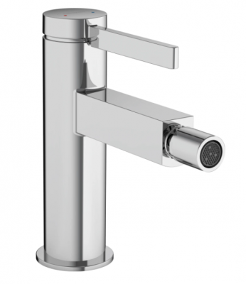 Смеситель для биде Hansgrohe Finoris 76200000 хром со сливным клапаном Push-Open