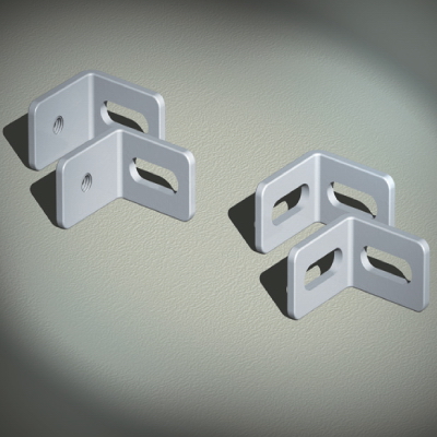 DKC Углы крепёжные, вырез - вырез, 1 упаковка - 10 шт.