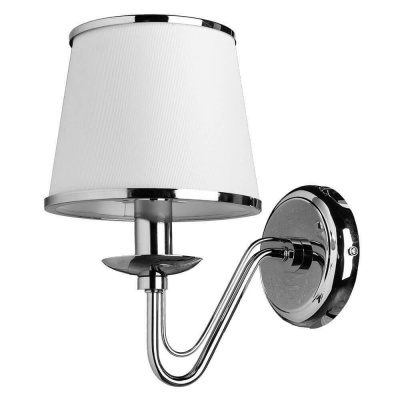 Arte Lamp Aurora Хром/Белый Бра 60W E14