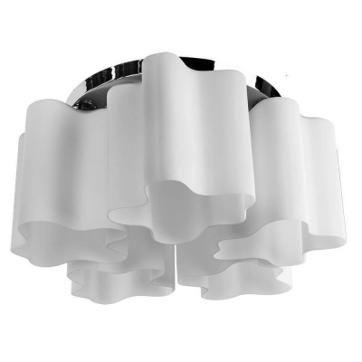 Arte Lamp Serenata Хром/Белый Светильник потолочный 5x40W 5xE27