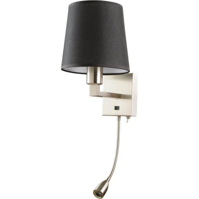 Arte Lamp Hall Серебро/Черный Бра 40W/3W E27/LED 1x180lm