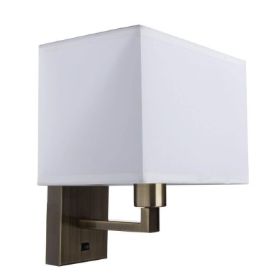 Arte Lamp Hall Бронза/Белый Бра 40W E27